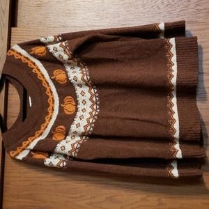 Maurices Textured Pumpkin Fair Isle Sweater XL